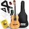 Pyle 34'' -Inch 6-String Classical Guitar - Guitar with Digital Tuner & Accessory Kit, (nature color) PGACLS40 - alternate 1